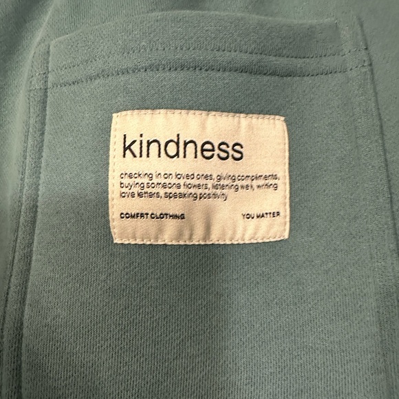 COMFRT “You Matter” Bundle in Jade!!! Hoodie & Straight Leg Sweatpants in XL - Picture 3 of 16